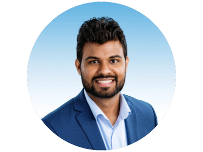 Ajay Panwar Bubble Headshot